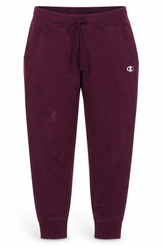 Champion Women’s Purple Jogger Sweatpants Size S Cotton Blend Fleece