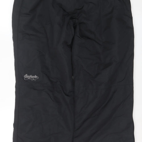 Surfanic Womens Black L Snow Pants Waterproof Ski Trousers
