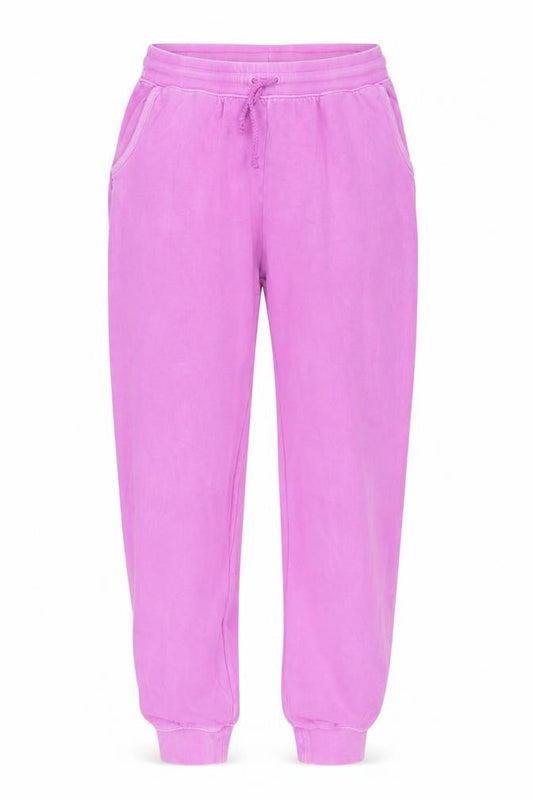 Boutique Womens Pink Cotton Jogger Trousers Size M Regular Fit