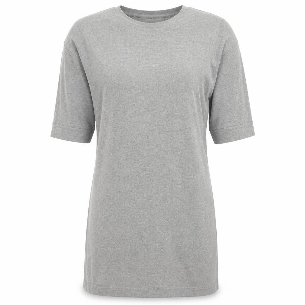 Lily & Me Womens Grey Size 12 Jersey T-Shirt Dress