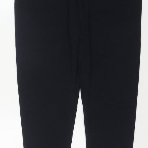 Marks and Spencer Women's Black Size 16 Regular Stretch Leggings