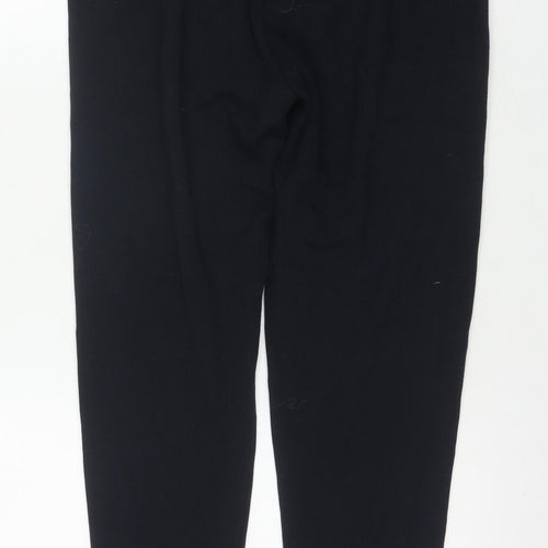 Marks and Spencer Women's Black Size 16 Regular Stretch Leggings