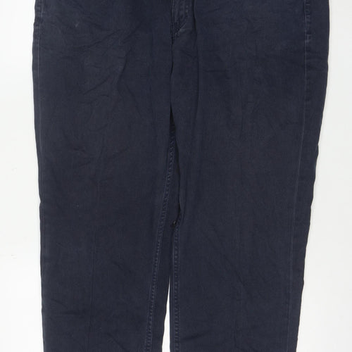 Maine New England Men's Blue 40S Chino Trousers Cotton Stretch