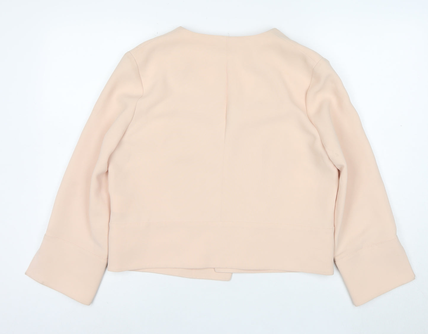 Whistles Women Beige Regular Fit Single-Breasted Suit Jacket UK 16
