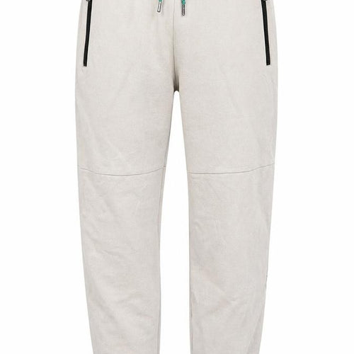 Zara Men Beige Jogger Trousers S Regular Fit Knit Elastic Waist