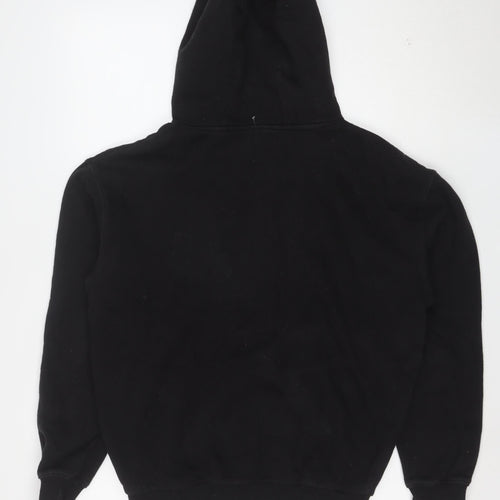DSY Mens Black Mexico Football Graphic Pullover Hoodie M