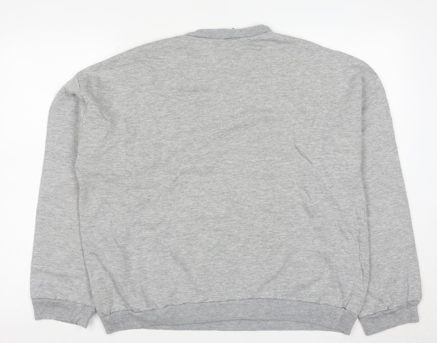 Yazzarmt Men's Grey Costa del Sol Graphic Sweatshirt Size S Crew Neck