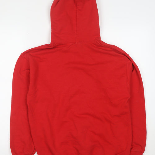 Gildan Men's Red Pullover Hoodie Midwest Rangers Baseball M