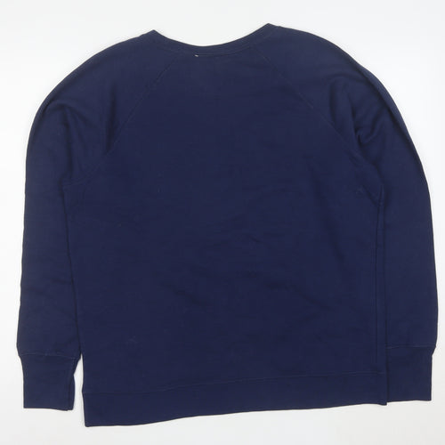 Champion Women's Navy Blue XL Crew Neck Pullover Sweatshirt