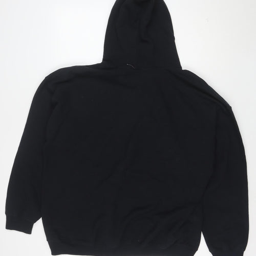 Gildan Men's Black XL Pullover Hoodie Graphic Wildcats Fleece