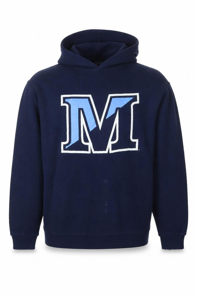 Russell Athletic Men’s Blue University of Maine Pullover Hoodie M