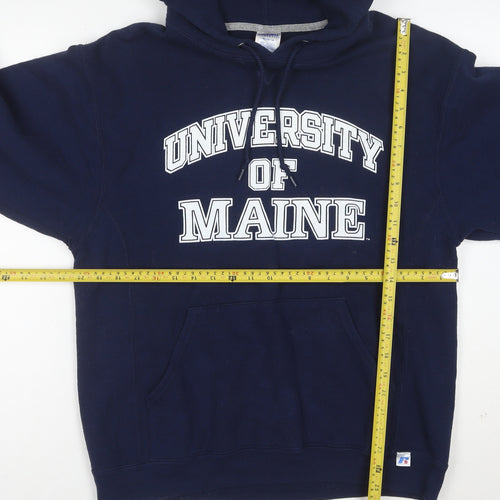Russell Athletic Men’s Blue University of Maine Pullover Hoodie M
