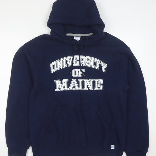 Russell Athletic Men’s Blue University of Maine Pullover Hoodie M