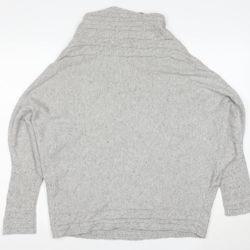 Phase Eight Women’s Grey Cowl Neck Relaxed Knit Jumper Size S