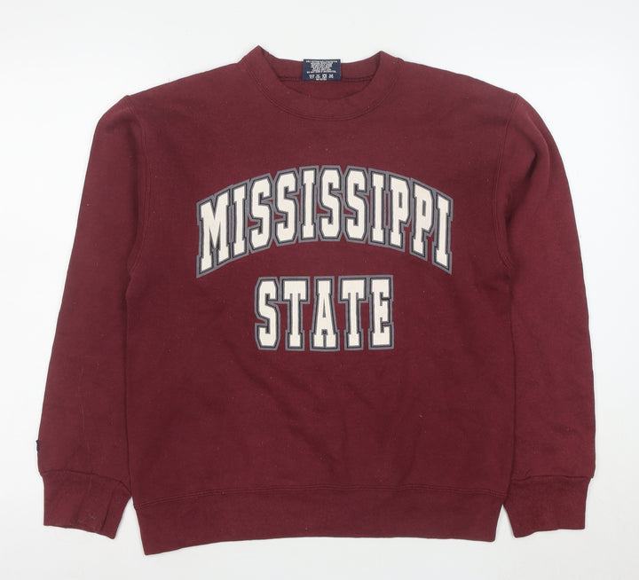 JanSport Men’s Red Mississippi State Sweatshirt M Graphic Pullover
