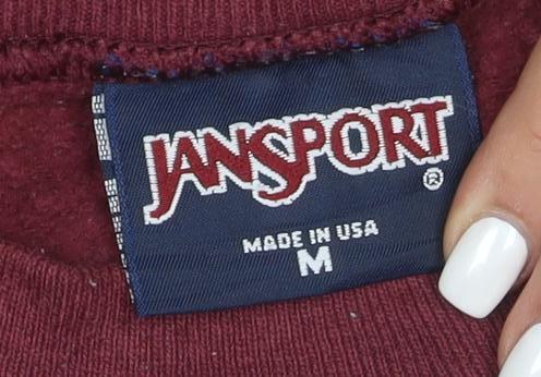 JanSport Men’s Red Mississippi State Sweatshirt M Graphic Pullover