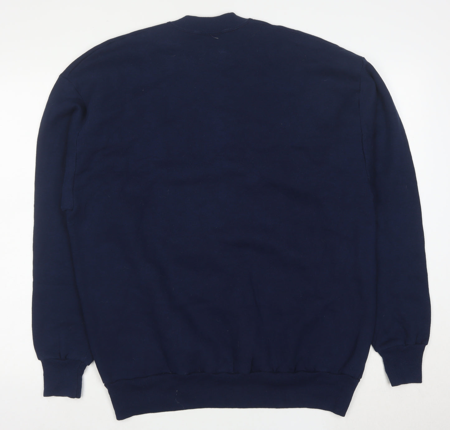 Jerzees Men's Blue XL Crew Neck Pullover Sweatshirt