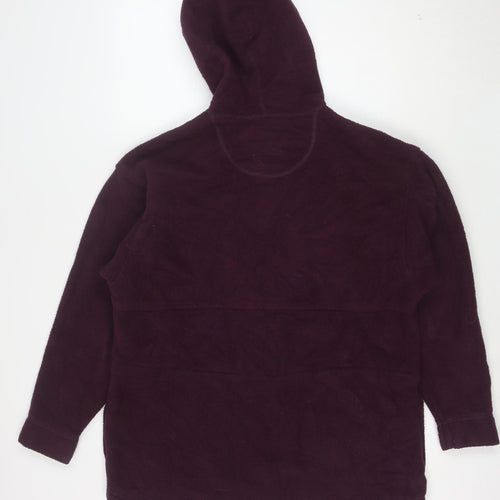 Columbia Women's Purple Fleece Hooded Full Zip Jacket Size M