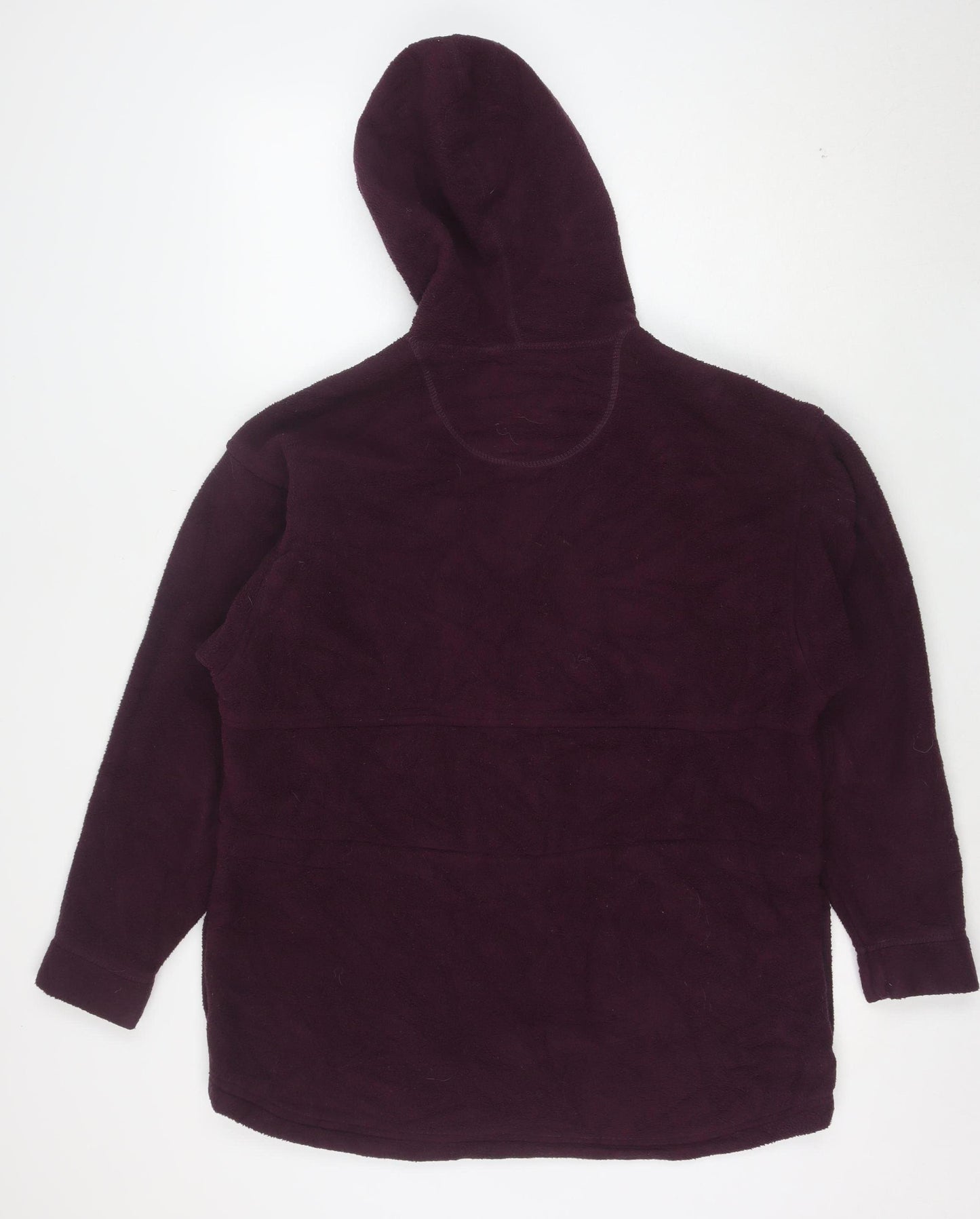 Columbia Women's Purple Fleece Hooded Full Zip Jacket Size M