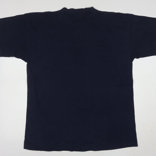 Premium Men's Navy Scotland The Brave XL Cotton T-Shirt