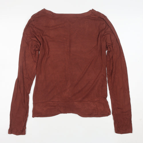 GapFit Women’s Brown Long Sleeve Pullover Jumper Size M