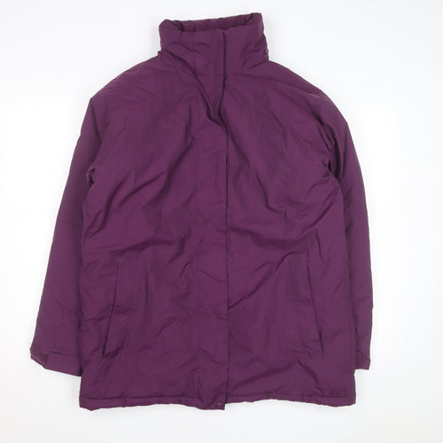 Mountain Equipment Co-op Women’s Purple Mid-Length Puffer Jacket M