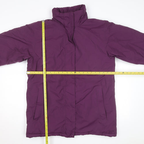Mountain Equipment Co-op Women’s Purple Mid-Length Puffer Jacket M