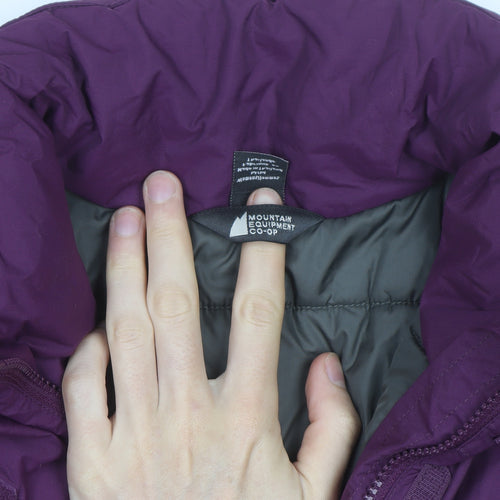 Mountain Equipment Co-op Women’s Purple Mid-Length Puffer Jacket M