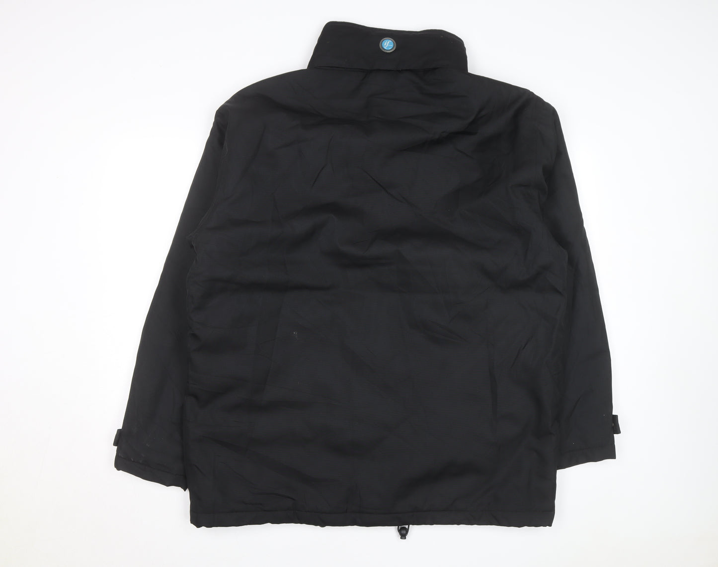 If... Men's Black L Waterproof Padded Jacket Winter Coat