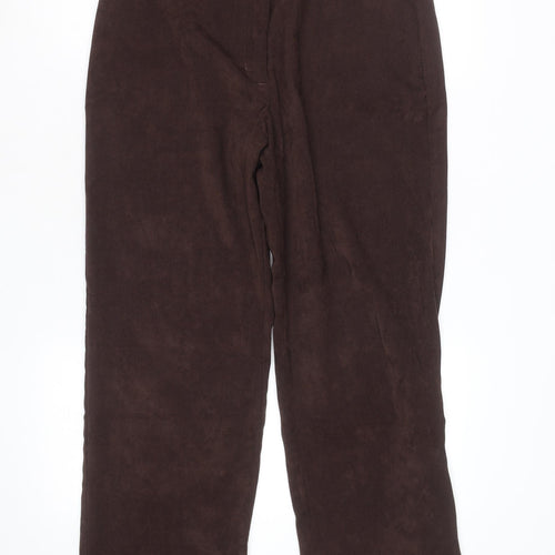 Tradition Country Collection Women's Brown Corduroy Trousers Size 14