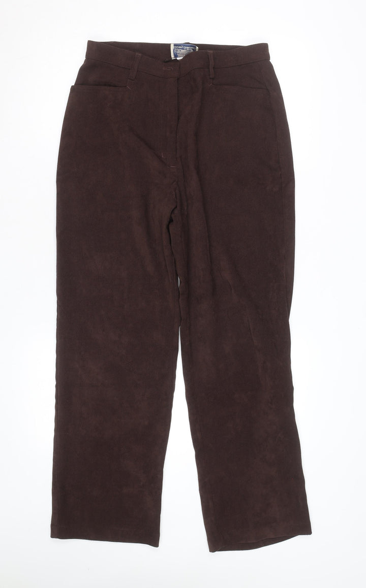 Tradition Country Collection Women's Brown Corduroy Trousers Size 14