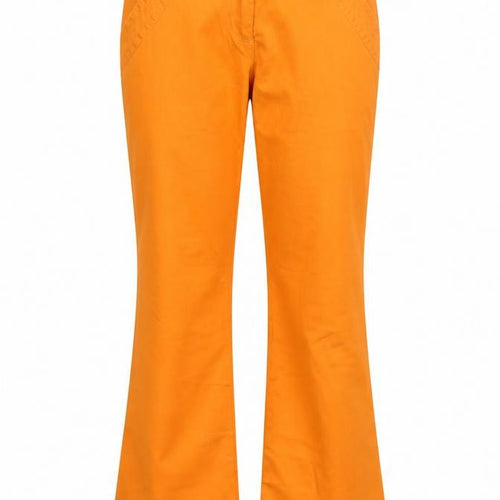 Crash One Powerpuff Girls Orange Teen Flared Chino Trousers Size 14