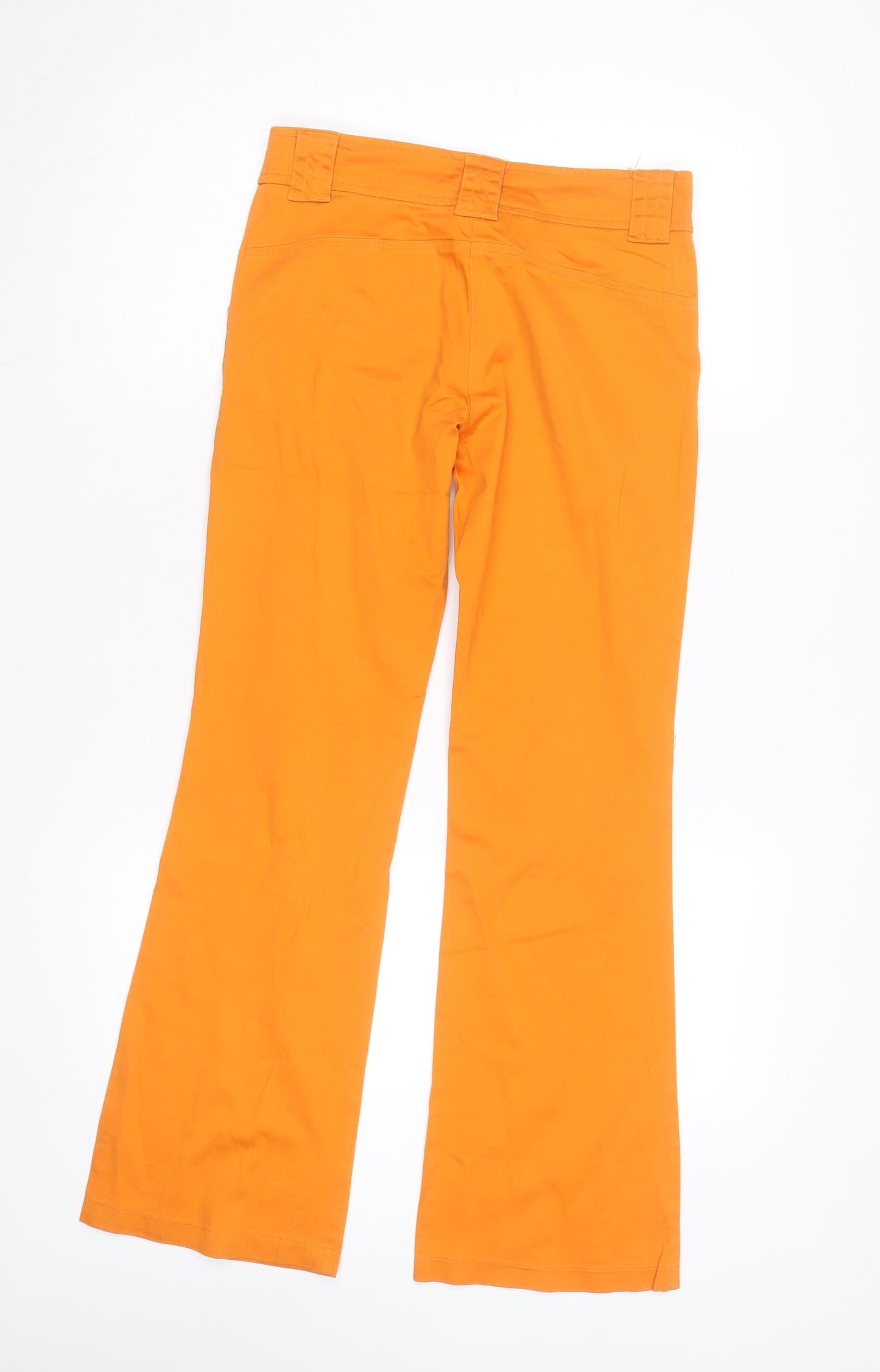 Crash One Powerpuff Girls Orange Teen Flared Chino Trousers Size 14