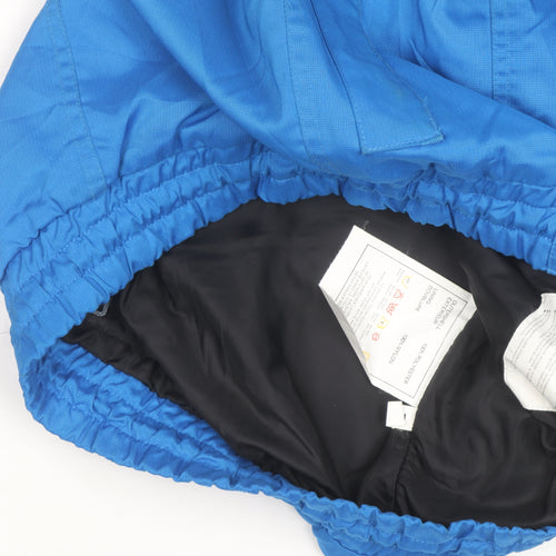 Couloir Men's Blue Red Snow Pants Size 38 Insulated Waterproof