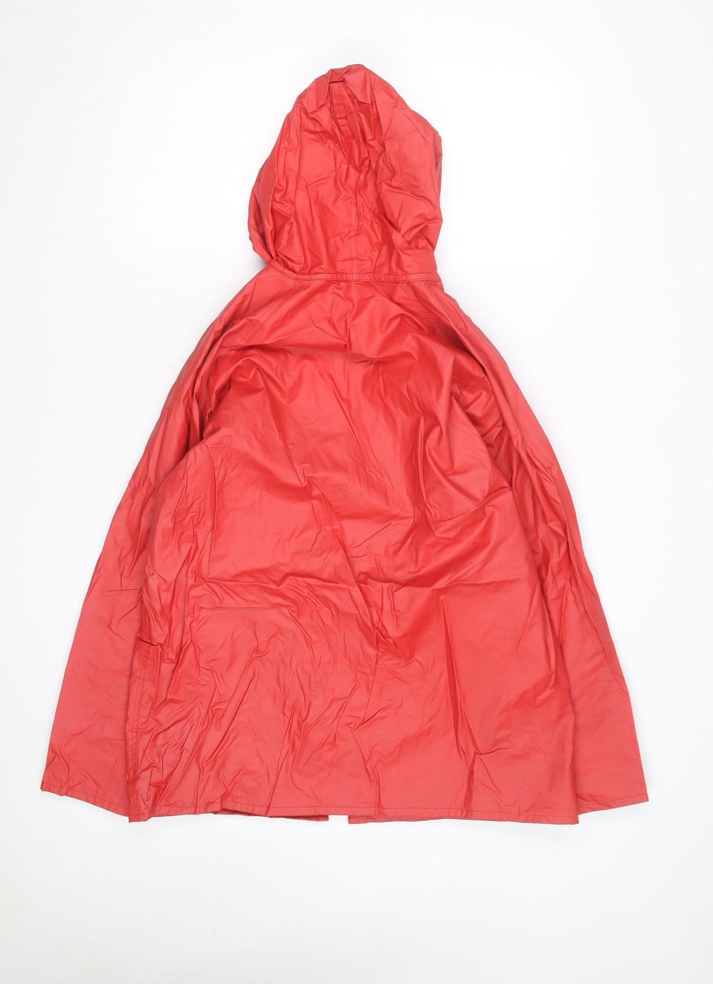 Jonathan Logan Men's Red Hooded Rain Coat Jacket M