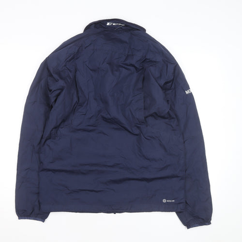 CCM Men's Blue Windbreaker Jacket S Thunder Bay Predators Hockey