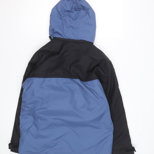 Stormtech Men's Blue Waterproof Hooded Parka Jacket Size S