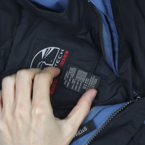 Stormtech Men's Blue Waterproof Hooded Parka Jacket Size S