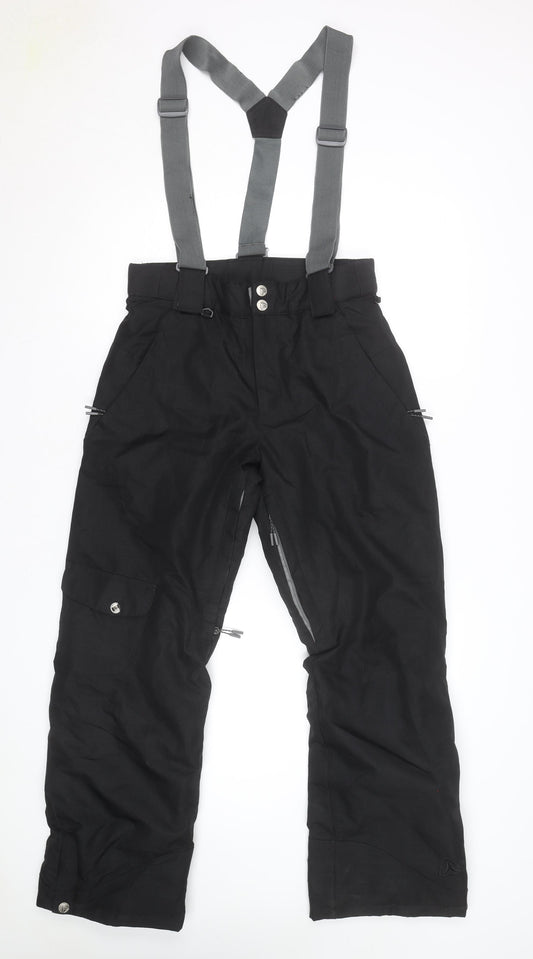 Firefly Womens Black L Snow Pants Waterproof Insulated Trousers