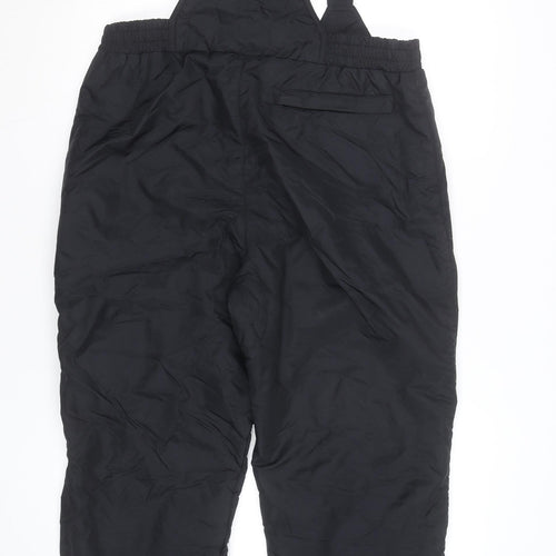 Sportcaster Men's Black Snow Pants M Regular Fit Insulated Waterproof