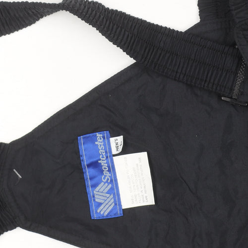 Sportcaster Men's Black Snow Pants M Regular Fit Insulated Waterproof