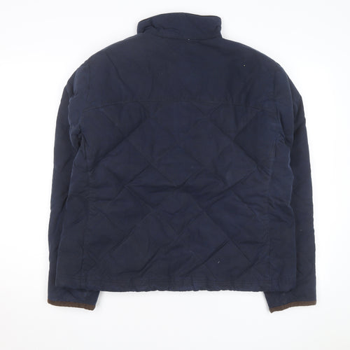 L.L.Bean Women’s Blue Quilted Down Jacket Size L Regular