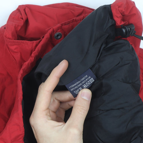 Chinook Men’s Red Parka Jacket M Windproof Water Resistant Outdoor
