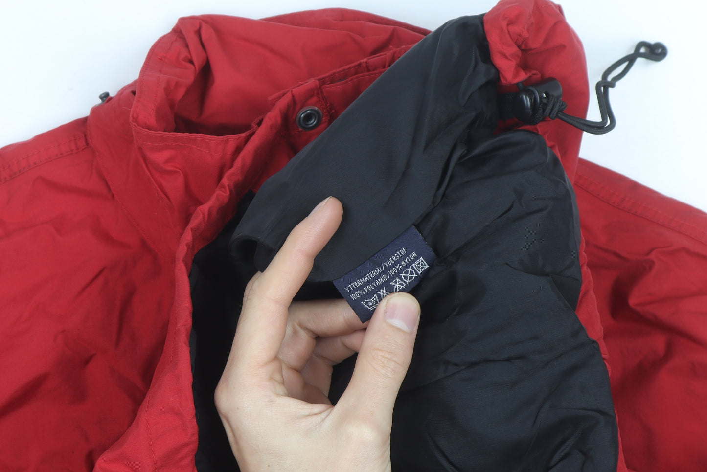 Chinook Men’s Red Parka Jacket M Windproof Water Resistant Outdoor