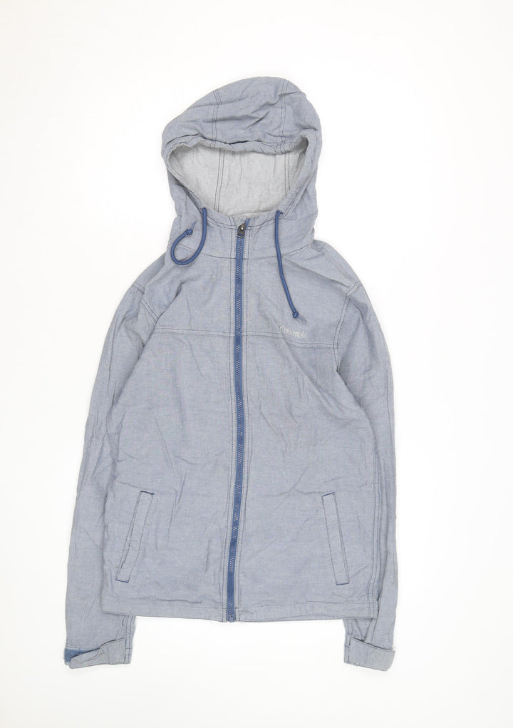 Columbia Men's Blue Full Zip Lightweight Hoodie Size S