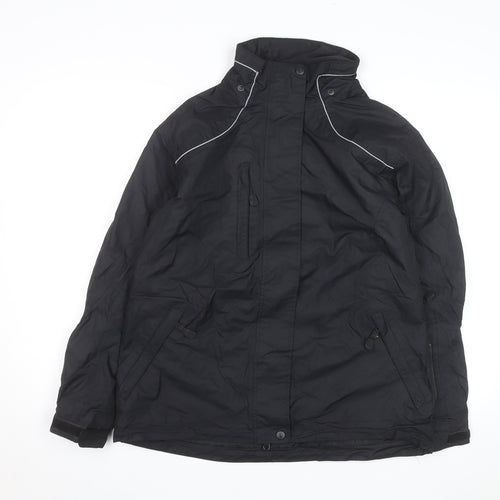 Viking Mens Black L Waterproof Windproof Creekside Rain Jacket