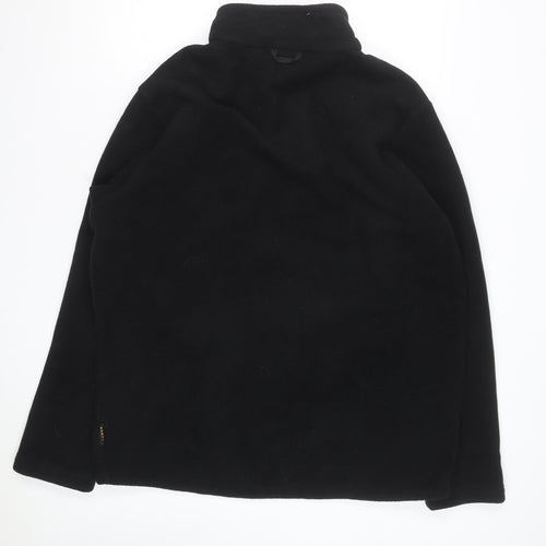Jack Wolfskin Men's Black XL Fleece Full Zip Outdoor Jacket