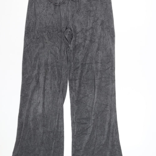 GAP Women’s Grey Jersey Wide-Leg Sweatpants Size S