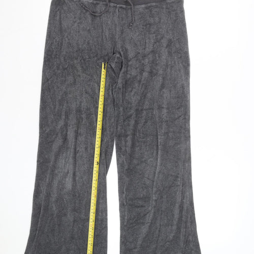 GAP Women’s Grey Jersey Wide-Leg Sweatpants Size S
