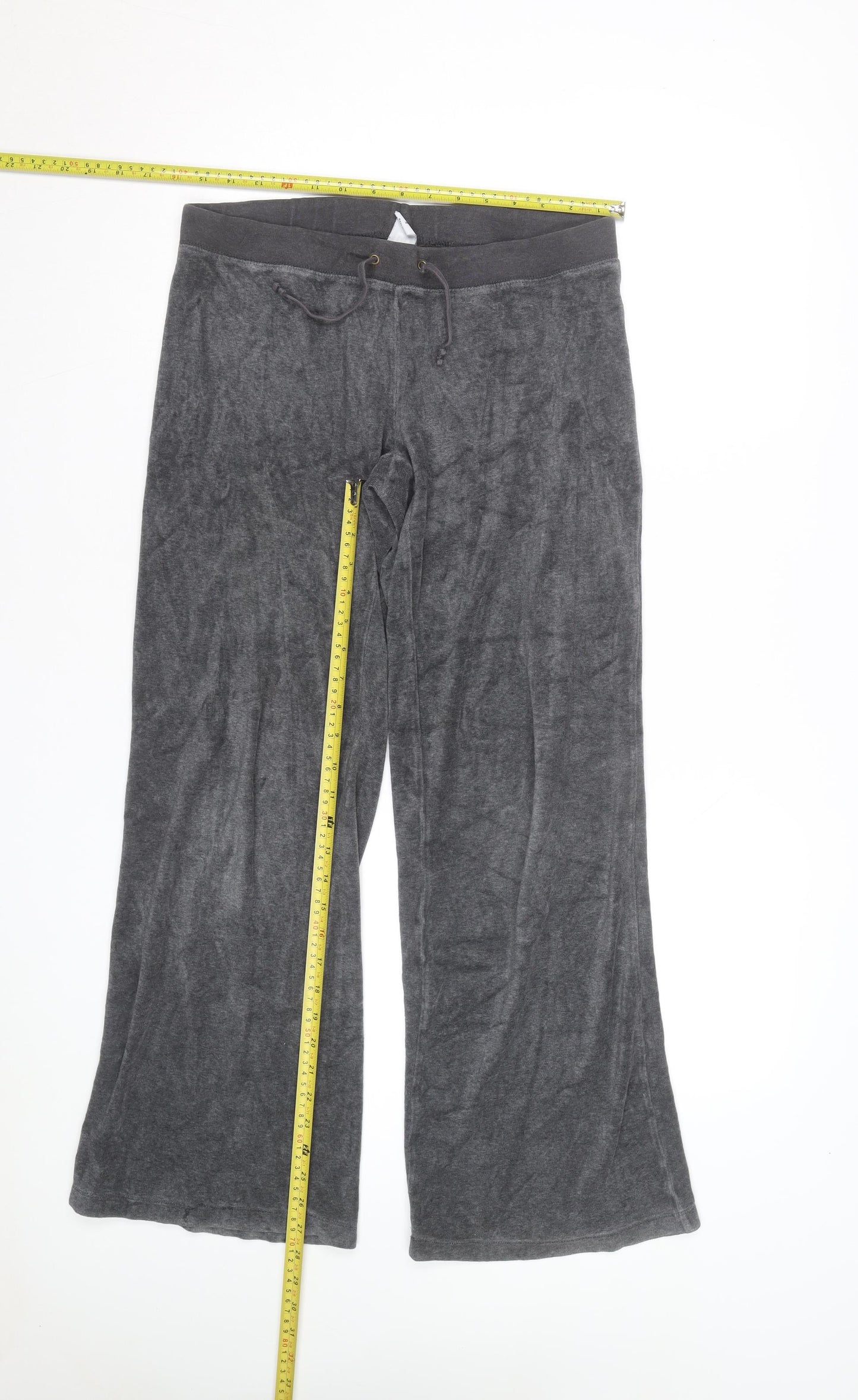 GAP Women’s Grey Jersey Wide-Leg Sweatpants Size S